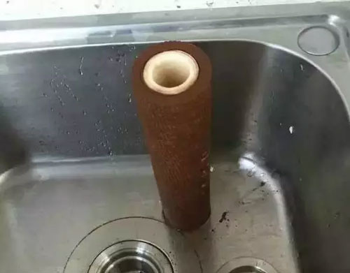 凈水器能過濾什么？取出的濾芯就知道了！
